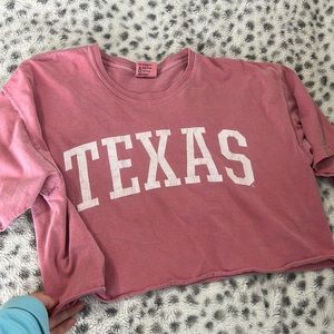Cropped TEXAS Tee